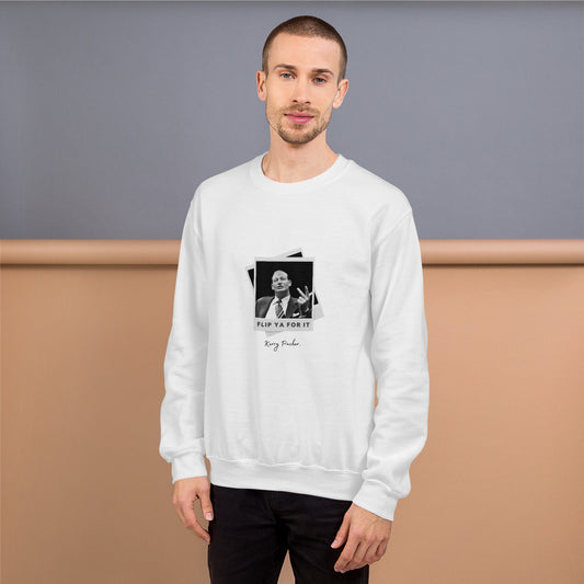 Long Sleeve Sweatshirt (Kerry Packer Flip Ya For It)